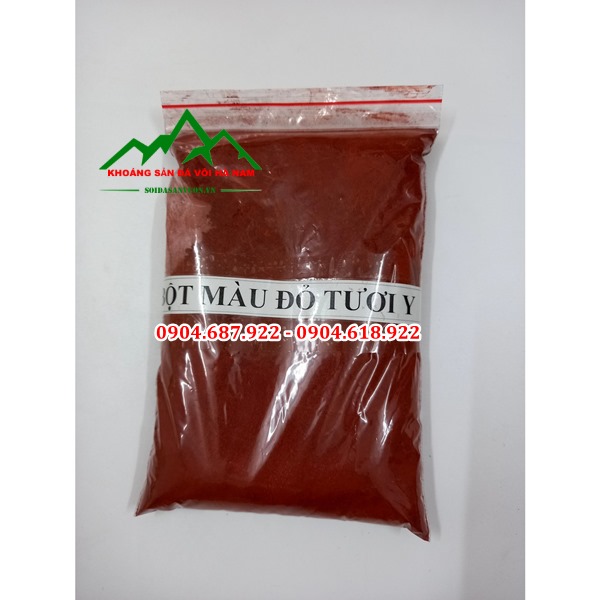 bột màu oxit sắt đỏ y101