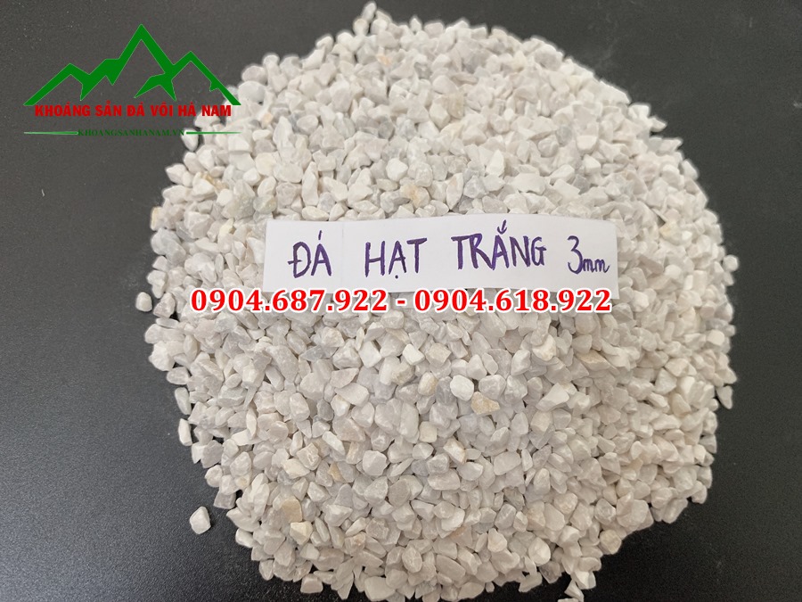 cung cấp đá hạt trắng làm gạch vỉa hè