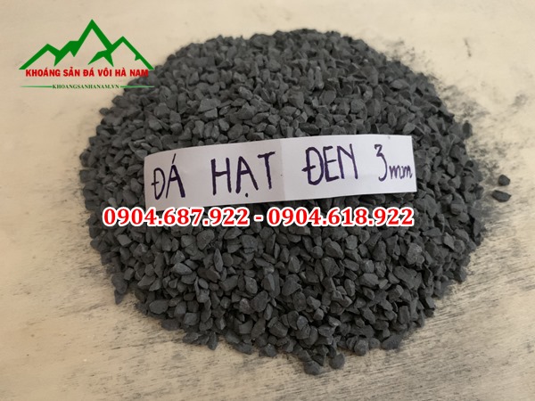 đá hạt đen làm gạch terrazzo