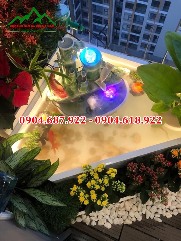 trang trí ban công