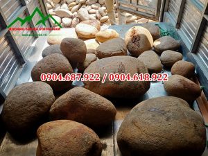 đá cuội trang trí hồ koi, sân vườn