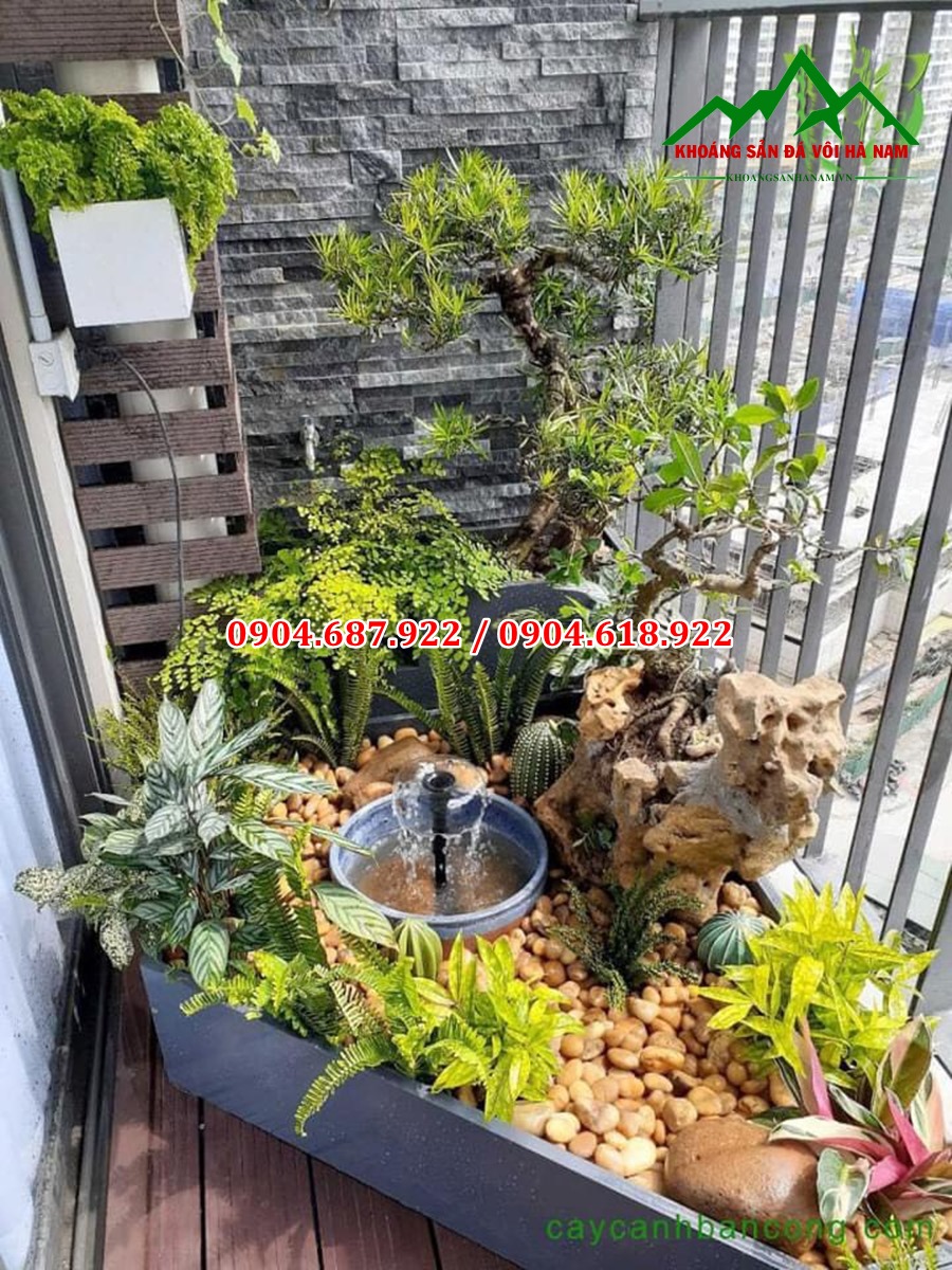 Trang trí ban công