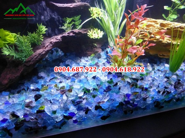 thạch anh rải bể thủy sinh