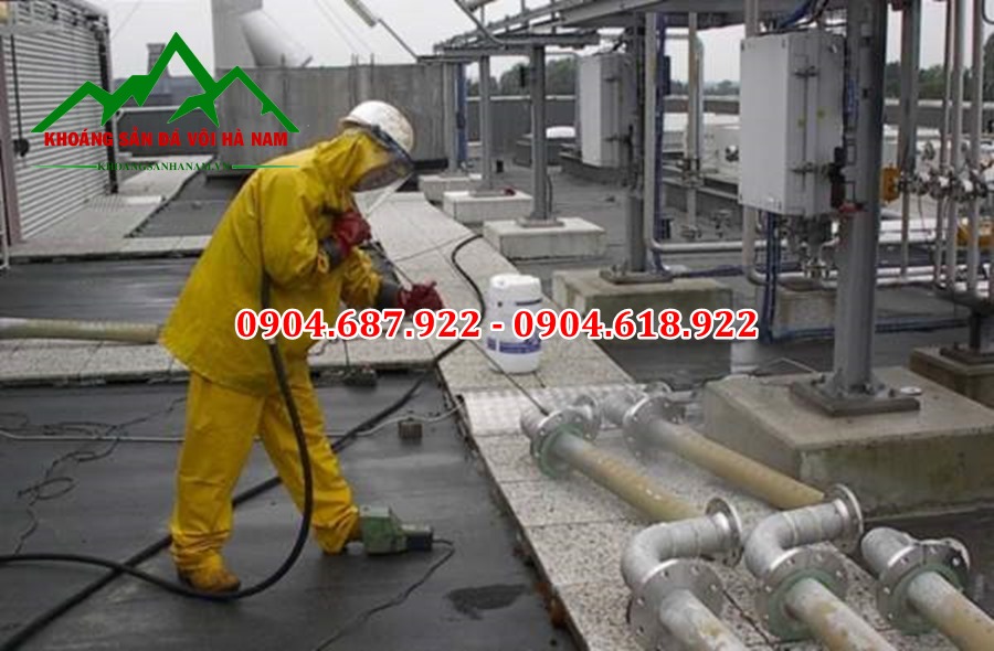 bán cát phun bóng kim loại