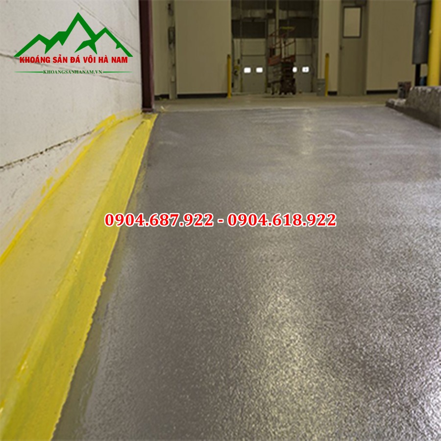 cát thạch anh trộn sơn epoxy