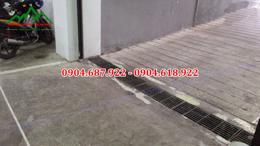 cát thạch anh phun nền