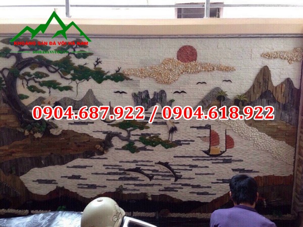 đa ghép trắng ốp tường