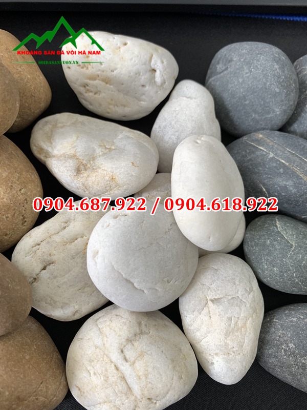 sỏi cuội trắng tự nhiên