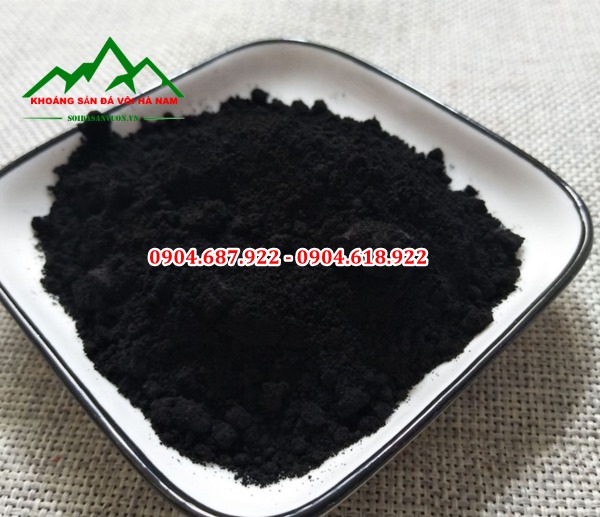 bột màu đen sản xuất gạch