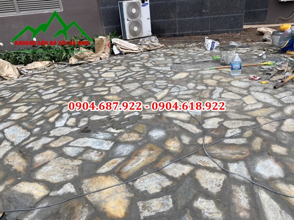 thi công ốp lát đá rối tại hà nội