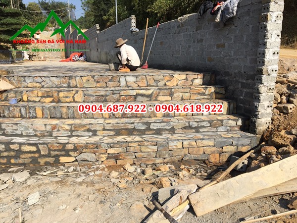 đá rối đa sắc lát nền