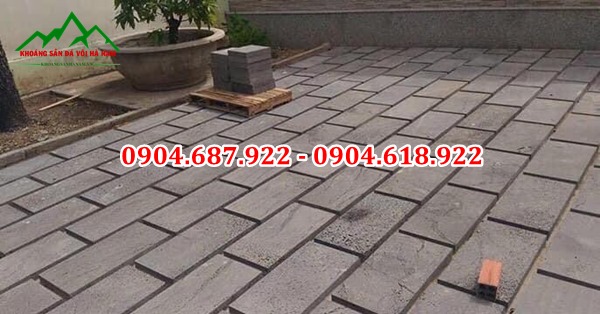 đá ong xám 30x60 lát sân