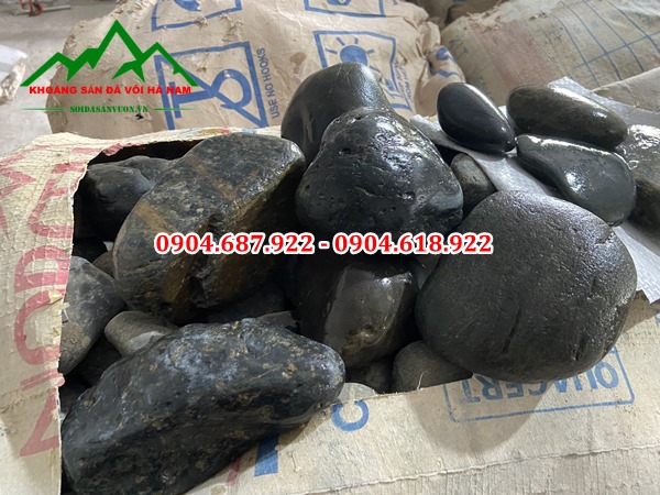 bán đá cuội đen