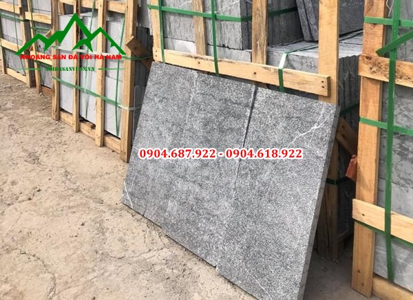 đá xanh đen băm mặt