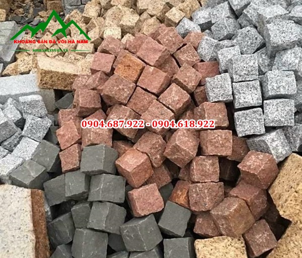 đá cubic lát sân vườn