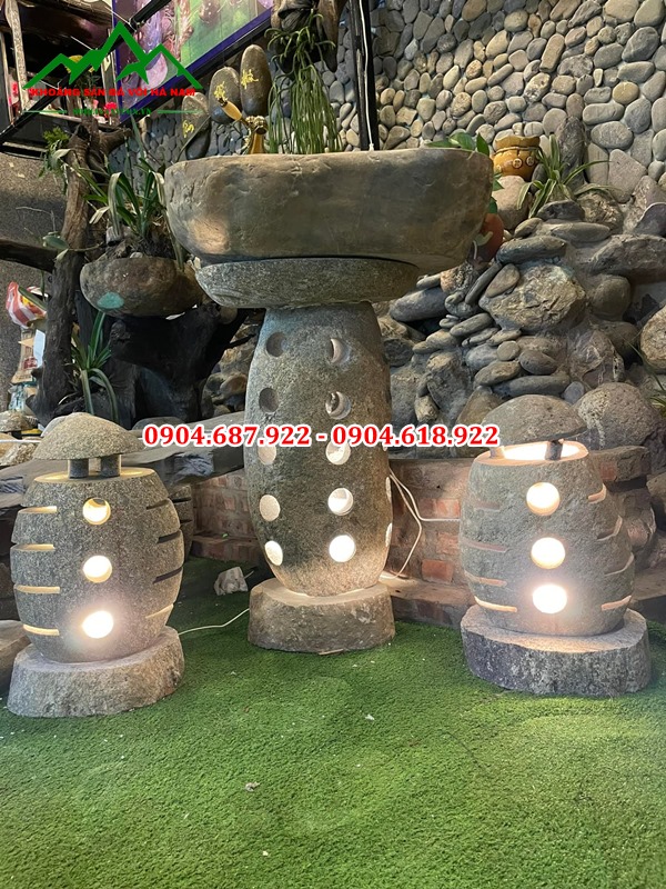 địa chỉ bán đèn đá cuội