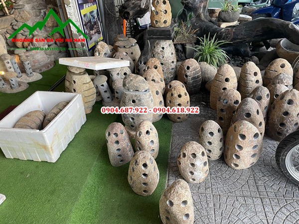 đèn đá cuội giá rẻ tại hà nội