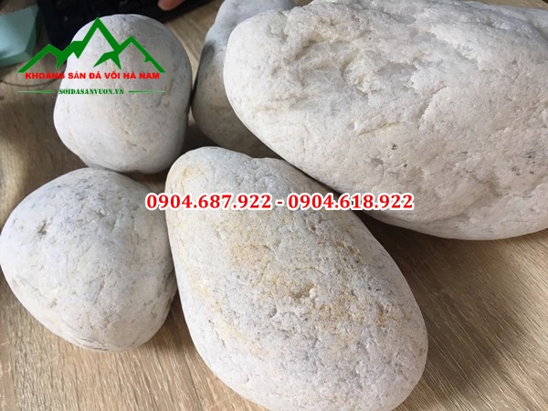 đá cuội trắng