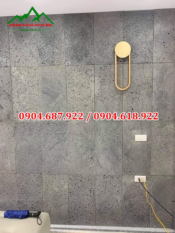 Đá ong xám ốp tường
