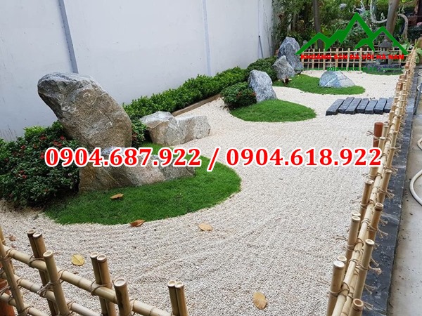 cung cấp đá dăm rải sân vườn