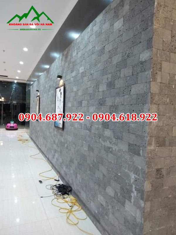 các mẫu đá ong xám ốp tường