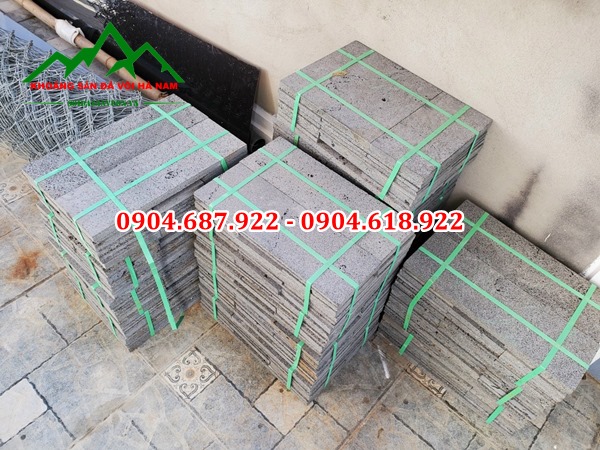 đá ong xám ốp tường