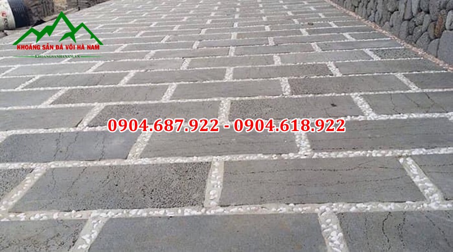 Đá ong xám lát nền