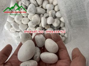 sỏi trắng sữa quay 2 - 3cm