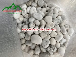 sỏi trắng trang trí