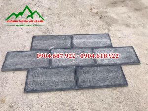 Đá xanh đen băm mặt trừ viền