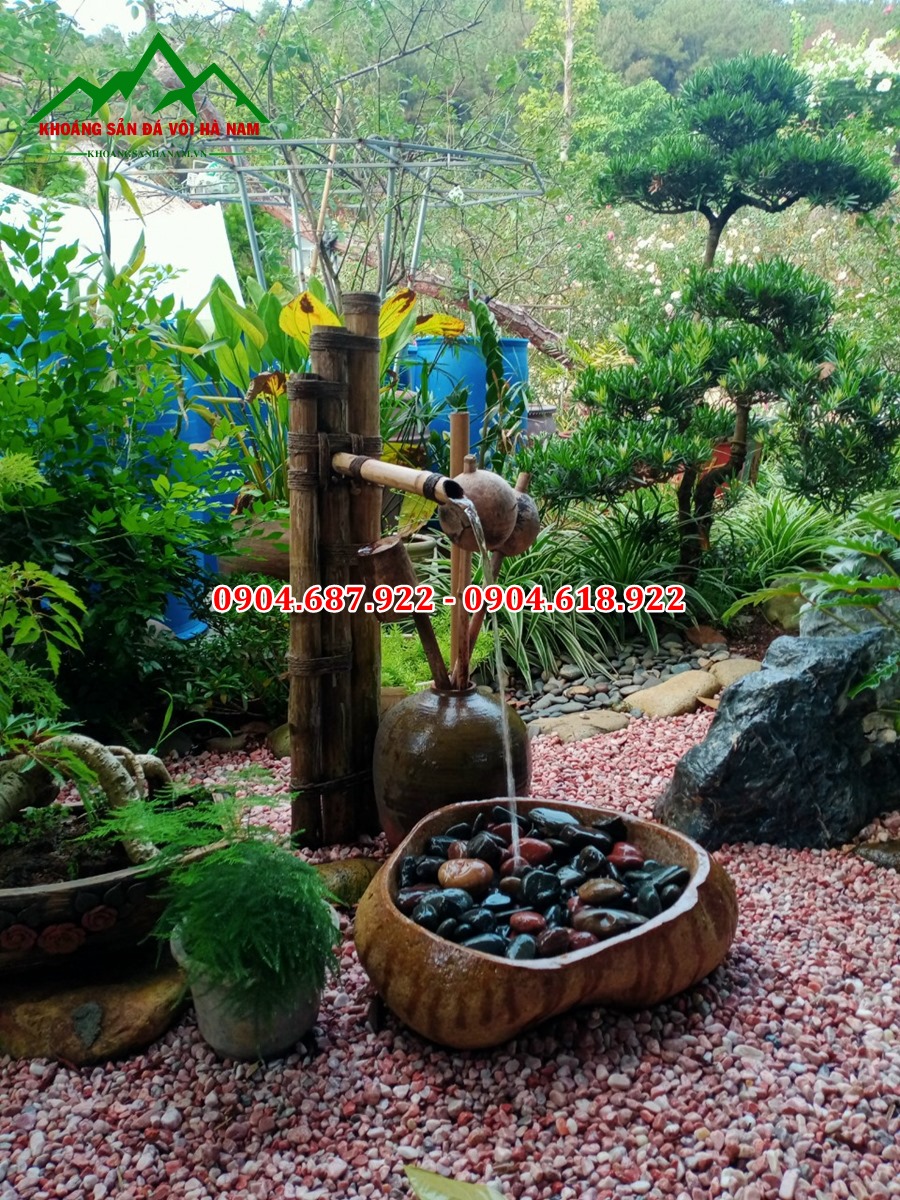 Mẫu tiểu cảnh sân vườn đẹp 2022