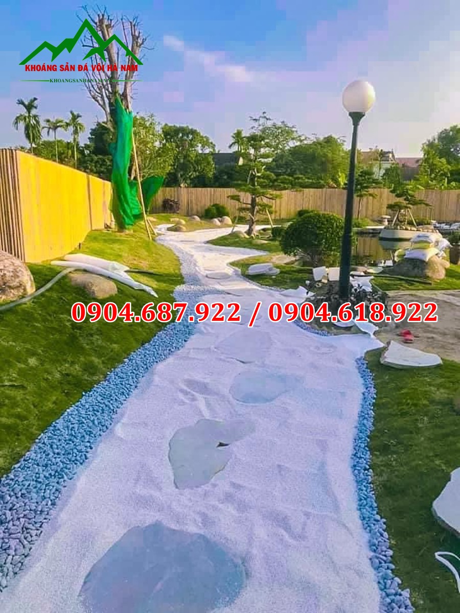 đá lát bước dạo sân vườn