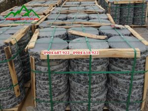 đá lát bước dạo thớt ong tròn