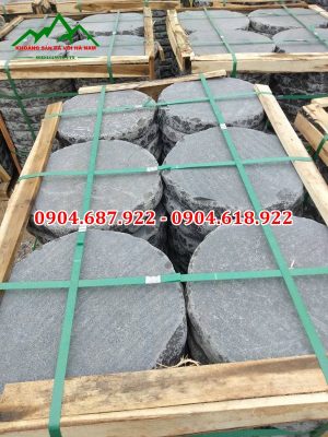 đá thớt ong xám tròn