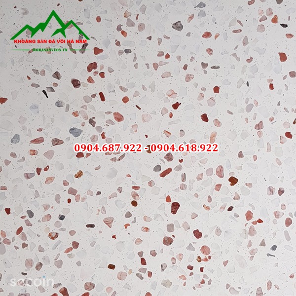 Vụn thạch anh làm terrazzo