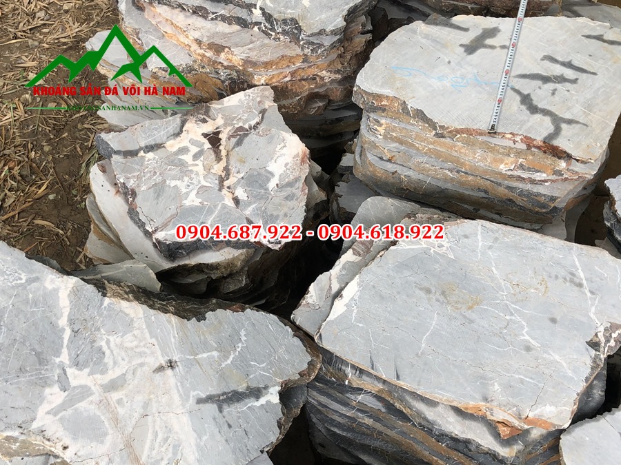 đá tự nhiên cắt lát bước dạo