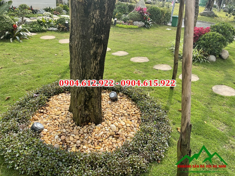bán sỏi trang trí tại ecopark