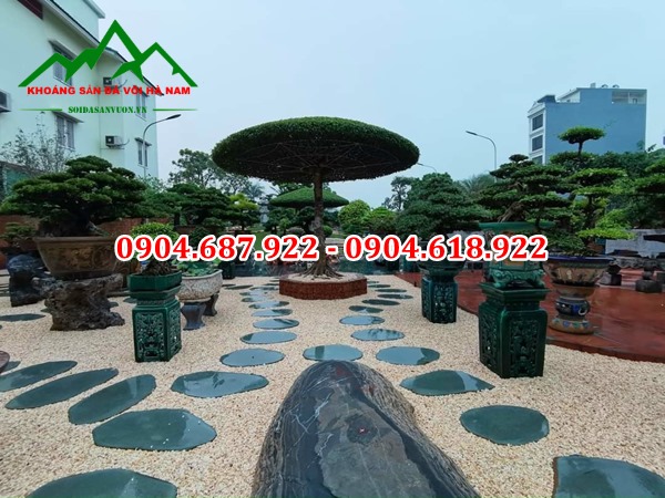 đa xanh rêu lát bước dạo