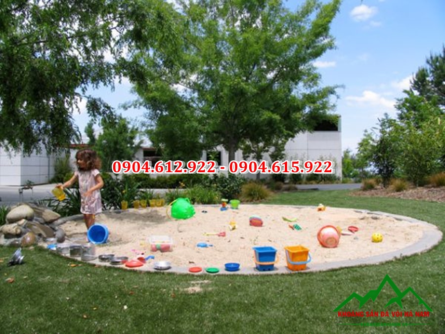 mua cát làm sân chơi trẻ em ở đâu tốt