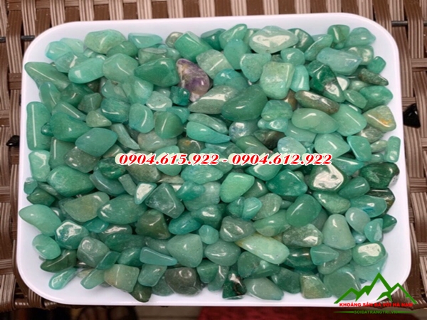 Đá thạch anh vụn xanh lục - DVHN1