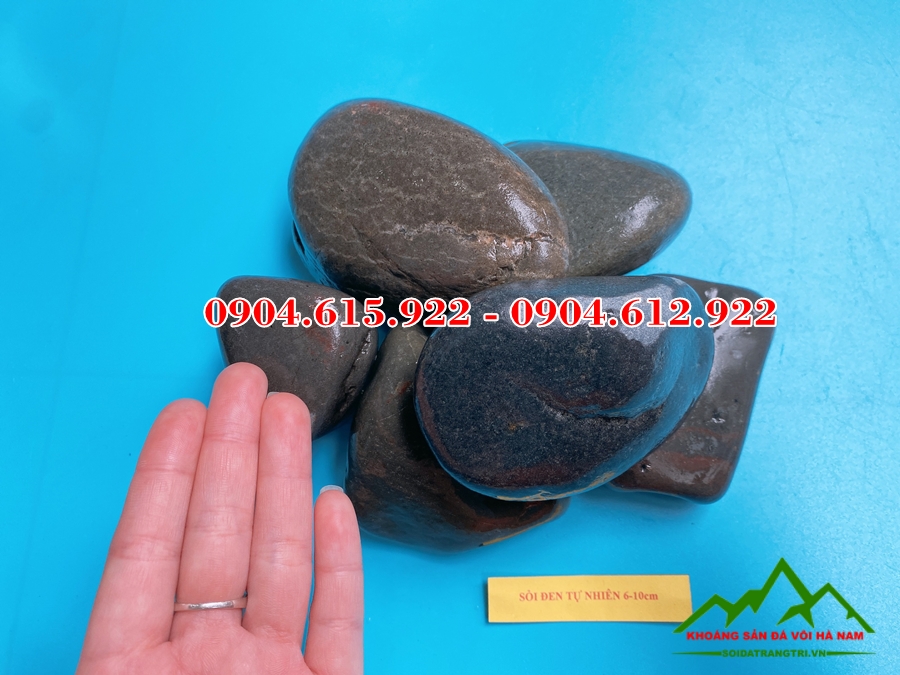 thi công sỏi đen tự nhiên - 0904615922