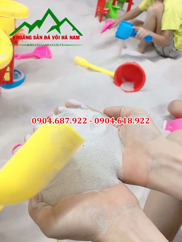 cát trắng sân chơi tại hà nội