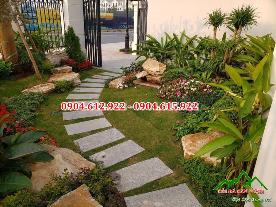 địa chỉ bán đá bước dạo phiến cát kết