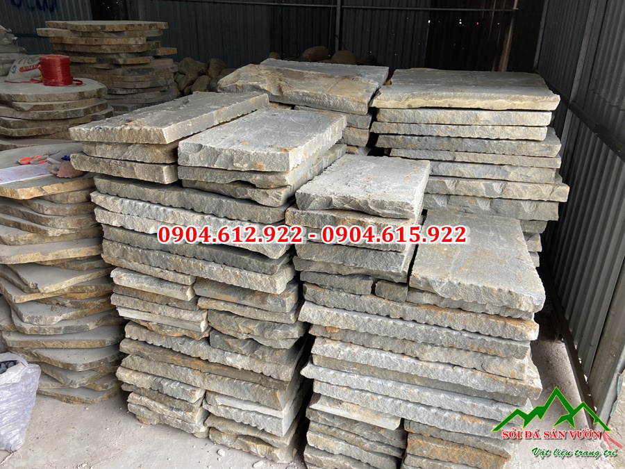 đá bước dạo phiến cát kết