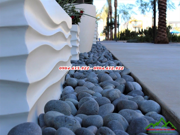 thi công sỏi đen tự nhiên - 0904615922