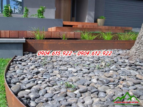 thi công sỏi đen tự nhiên - 0904615922