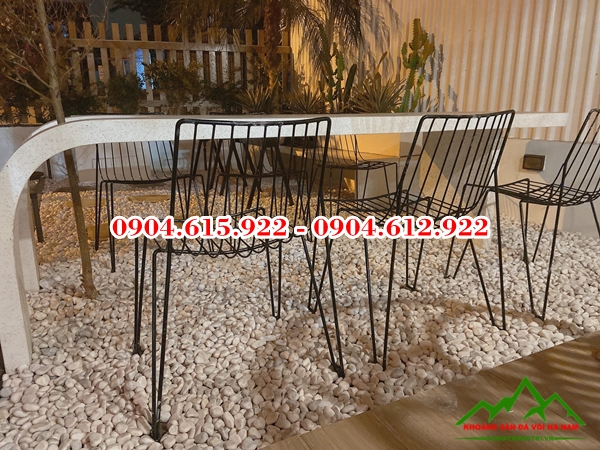 rải sỏi nhà hàng quán cafe - SDSVMB55