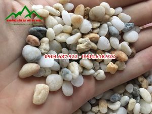 Sỏi biển rải lối đi sân vườn