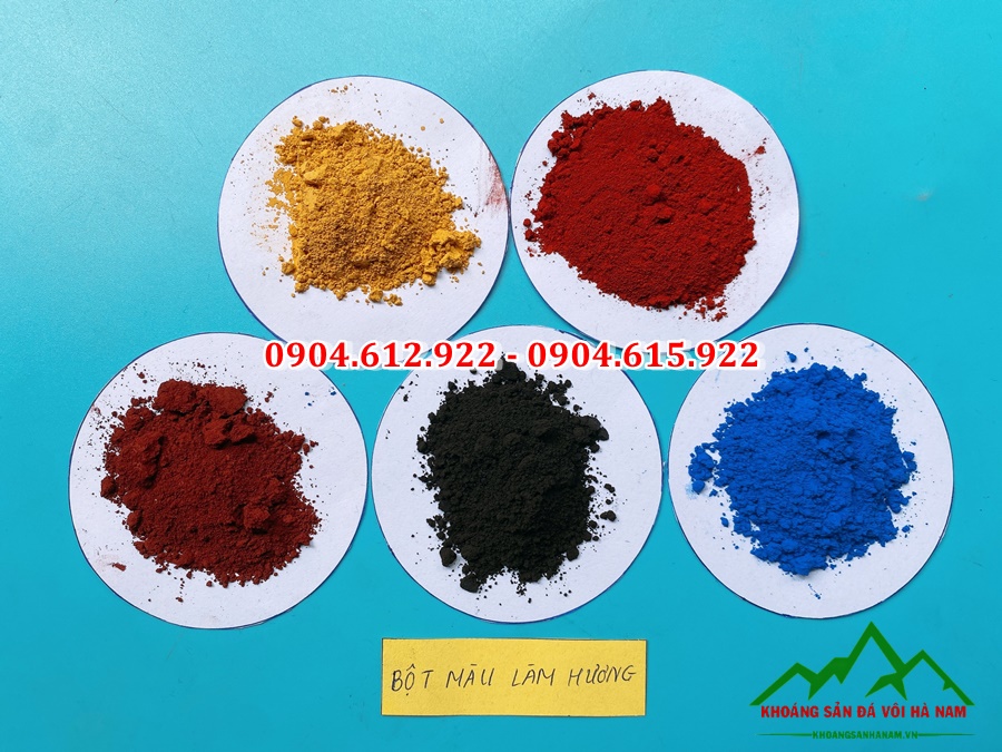 ứng dụng của bột màu trong xây dựng