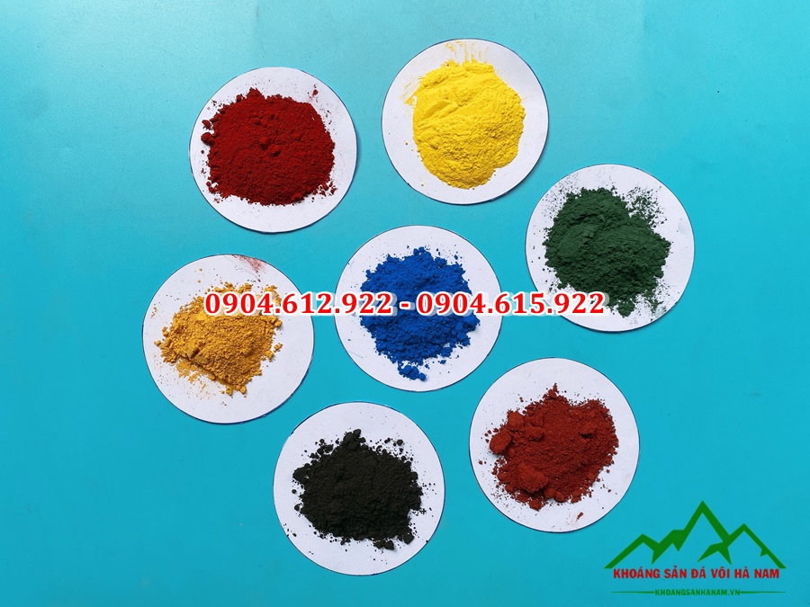 địa chỉ bán bột màu xây dựng